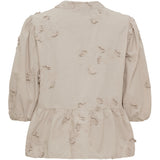 MARTA DU CHATEAU Marta Du Chateau Damen Bluse MdcSafiya Blouse Beige