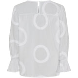 MARTA DU CHATEAU Marta Du Chateau Damen Bluse MdcVinter Blouse White