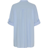 MARTA DU CHATEAU Marta Du Chateau Damen Hemd MdcMargherita Restudsalg Celeste