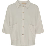 MARTA DU CHATEAU Marta Du Chateau Damen Hemd MdcMinna Shirt Sabbia