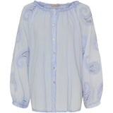 MARTA DU CHATEAU Marta Du Chateau Damen Hemd MdcPatty Restudsalg Sky