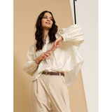 MARTA DU CHATEAU Marta Du Chateau Damen Hemd MdcTarah Restudsalg Offwhite