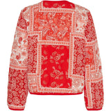 MARTA DU CHATEAU Marta Du Chateau Damen Jacke MdcRoseanne Restudsalg RedFH1186