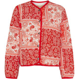 MARTA DU CHATEAU Marta Du Chateau Damen Jacke MdcRoseanne Restudsalg RedFH1186