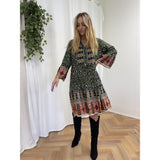 MARTA DU CHATEAU Marta Du Chateau Damen Kleid 1240 Restudsalg Kaki