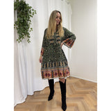 MARTA DU CHATEAU Marta Du Chateau Damen Kleid 1240 Restudsalg Kaki