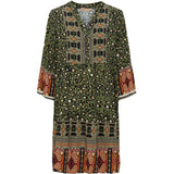 MARTA DU CHATEAU Marta Du Chateau Damen Kleid 1240 Restudsalg Kaki