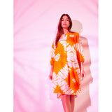MARTA DU CHATEAU Marta Du Chateau Damen Kleid 5708 Restudsalg Arancio5686