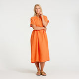 MARTA DU CHATEAU Marta Du Chateau Damen Kleid 93666 Restudsalg Arancio