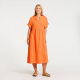 MARTA DU CHATEAU Marta Du Chateau Damen Kleid 93666 Restudsalg Arancio