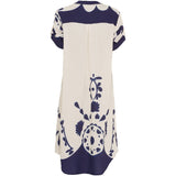 MARTA DU CHATEAU Marta Du Chateau Damen Kleid MdcHelma 5677 Restudsalg Blue-V4058tpi
