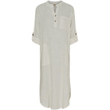 MARTA DU CHATEAU Marta Du Chateau Damen Kleid MdcNess Restudsalg Panna Beige 1752 Stripe