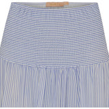 MARTA DU CHATEAU Marta Du Chateau Damen Rock 5201 Skirt JeansStripe1487
