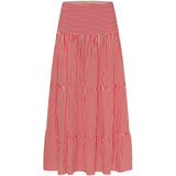 MARTA DU CHATEAU Marta Du Chateau Damen Rock 5201 Skirt PrintRedStripe