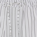 MARTA DU CHATEAU Marta Du Chateau Damen Shorts MdcZita Shorts White/Black Stripe