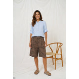 MARTA DU CHATEAU Marta Du Chateau Damen Shorts MdcZuri Shorts Chocolate