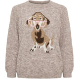 MARTA DU CHATEAU Marta Du Chateau Damen Strick MdcCoraline 9852 Knit Fango Melange