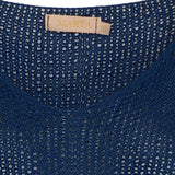 MARTA DU CHATEAU Marta Du Chateau Damen Strickjacke 7010 Knit Blue4171