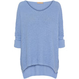 MARTA DU CHATEAU Marta Du Chateau Damen Strickjacke MdcMille 18236 Restudsalg Skyblue