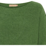 MARTA DU CHATEAU Marta Du Chateau Damen Strickjacke MdcSia 5003 Knit AW Green 4018
