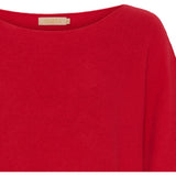 MARTA DU CHATEAU Marta Du Chateau Damen Strickjacke MdcSia 5003 Knit AW Red 2057
