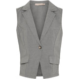 MARTA DU CHATEAU Marta Du Chateau Damen Weste MdcFilippa 6541 Vest Grey