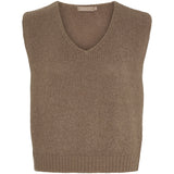 MARTA DU CHATEAU Marta Du Chateau Damen Weste MdcMarlene 5114 Vest Tortora27654