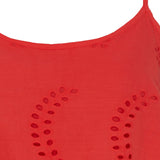 MARTA DU CHATEAU Marta Du Chateau Damen top 5720 Restudsalg Rosso