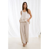 MARTA DU CHATEAU Marta Du Chateau Damen top 84511 Restudsalg Sabbia1752