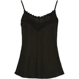 MARTA DU CHATEAU Marta Du Chateau Damen top MdcAnja Restudsalg Black