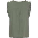 MARTA DU CHATEAU Marta Du Chateau Damen top MdcElke Restudsalg Military