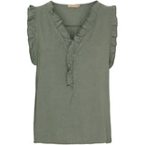 MARTA DU CHATEAU Marta Du Chateau Damen top MdcElke Restudsalg Military