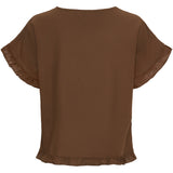 MARTA DU CHATEAU Marta Du Chateau Damen top MdcKasimira Top Cacao