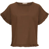 MARTA DU CHATEAU Marta Du Chateau Damen top MdcKasimira Top Cacao