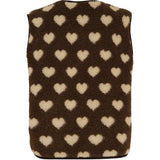 MARTA DU CHATEAU Marta du Chateau Dame Weste MdcDahlia 25710 Vest Moro/Camello
