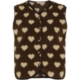 MARTA DU CHATEAU Marta du Chateau Dame Weste MdcDahlia 25710 Vest Moro/Camello