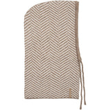 MARTA DU CHATEAU Marta du Chateau Damen Balaclava MdcAliza T1209 Scarf Fango/Offwhite
