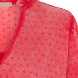 MARTA DU CHATEAU Marta du Chateau Damen Bluse 1471 Restudsalg Rosso4539