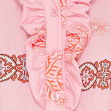 MARTA DU CHATEAU Marta du Chateau Damen Bluse MdcCharlie 6892 Restudsalg Rosa3454tpe
