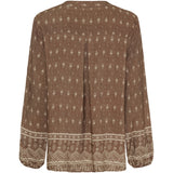 MARTA DU CHATEAU Marta du Chateau Damen Bluse MdcChristelle 6453 Restudsalg Fango1943tps