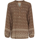 MARTA DU CHATEAU Marta du Chateau Damen Bluse MdcChristelle 6453 Restudsalg Fango1943tps