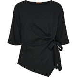 MARTA DU CHATEAU Marta du Chateau Damen Bluse MdcMarcella 258921 Restudsalg Nero