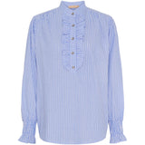 MARTA DU CHATEAU Marta du Chateau Damen Bluse MdcMargaux 6811 Restudsalg Celeste
