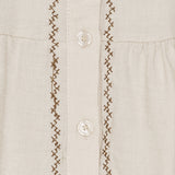 MARTA DU CHATEAU Marta du Chateau Damen Bluse MdcPoppy 7473 Shirt Sabbia102