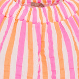 MARTA DU CHATEAU Marta du Chateau Damen Bluse MdcPutte 7316 Shirt Orange/Fuxia Stripe