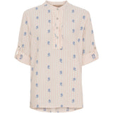 MARTA DU CHATEAU Marta du Chateau Damen Bluse MdcSabrina 85137-3 Shirt Celeste230