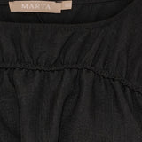 MARTA DU CHATEAU Marta du Chateau Damen Bluse MdcSaffron 258685 Blouse Nero
