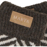 MARTA DU CHATEAU Marta du Chateau Damen Handschuhe MdcAyana T1208 Gloves Brown/beige