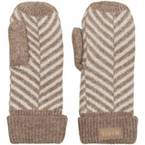 MARTA DU CHATEAU Marta du Chateau Damen Handschuhe MdcAyana T1208 Gloves Fango/Offwhite