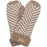 MARTA DU CHATEAU Marta du Chateau Damen Handschuhe MdcAyana T1208 Gloves Fango/Offwhite